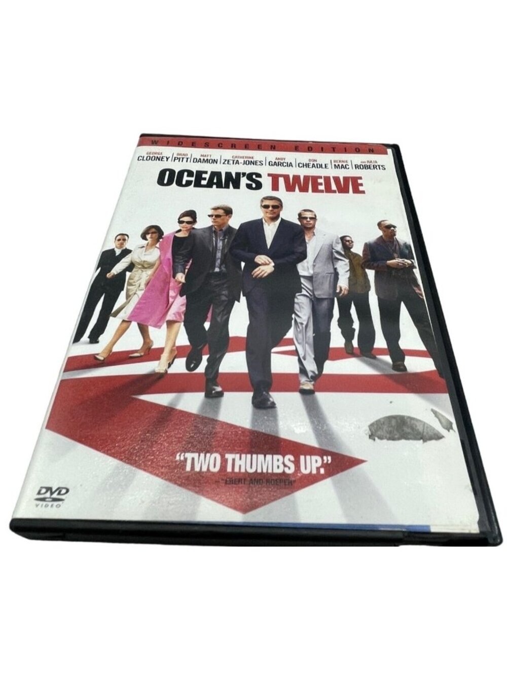 Ocean's Twelve DVD George Clooney Brad Pitt Katherine Zeta-Jones PG-13 READ